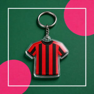Demo Football Shirt Keyring