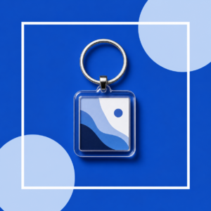 Demo Mini Photo Keyring